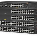 HPE Networking CX6100 Switch 48-Port 1GBase-T 4-Port 10G SFP+ 370W Klasse 4 PoE rackmountfähig
