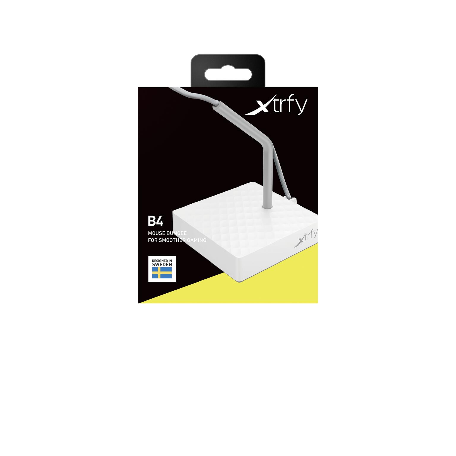 CHERRY Xtrfy B4 Maus-Bungee, Weiß (Mauskabelhalter)