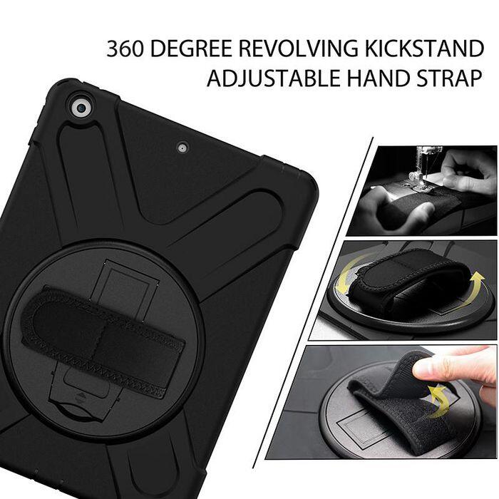 eSTUFF Full-Body Defender Case Chicago für das iPad 10.2" - Schwarz (BULK)