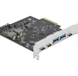 DeLOCK PCI Express x4 Karte zu USB Type-C / USB Typ-A