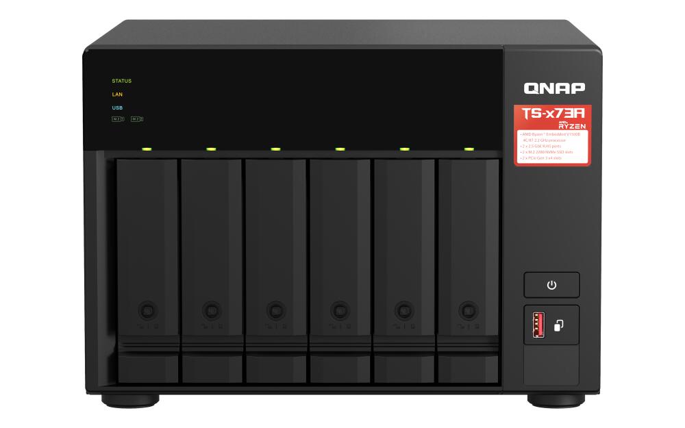 QNAP NAS TS-673A-8G 6-Bay