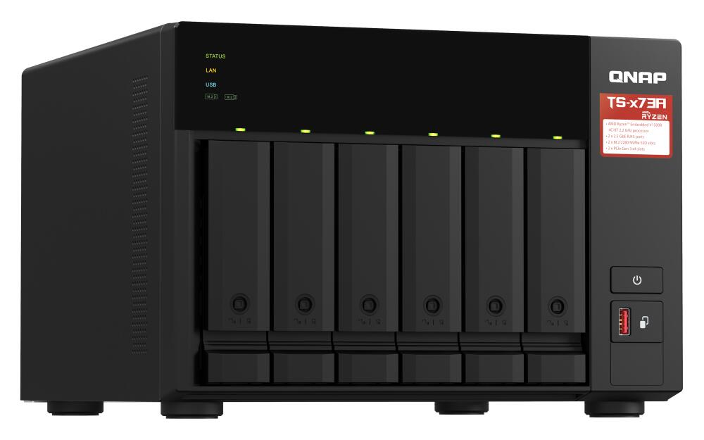 QNAP NAS TS-673A-8G 6-Bay