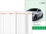 sigel Fahrtenbuch, Pkw mit Kraftstoffverbrauch FA513 DIN A5 - 32 Blatt
