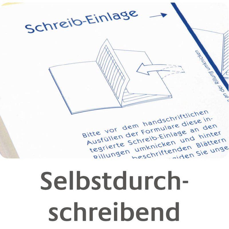 AVERY Zweckform Stundenerfassung Formularbuch 1773