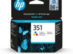 HP Original 351 Druckerpatrone cyan magenta gelb 170 Seiten 3,5ml (CB337EE)