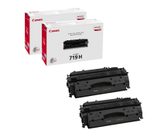 Canon Original Toner 719H Doppelpack schwarz 6.400 Seiten (OP3480B002)