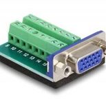 Delock Terminalblock zu VGA Buchse