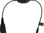 Jabra Quick Disconnect 2,5 mm Headset-Kabel mit Rufannahmetaste