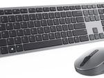 Dell Premier Multi-Device KM7321W kabelloses Tastatur und Maus Set - QWERTZ DE - grau