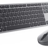 Dell Premier Multi-Device KM7321W kabelloses Tastatur und Maus Set - QWERTZ DE - grau