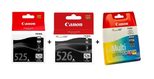 Canon Original CLI-526 + PGI-525 Druckerpatronen Multipack - BK/C/M/Y/BK 4x9ml / 1x19ml