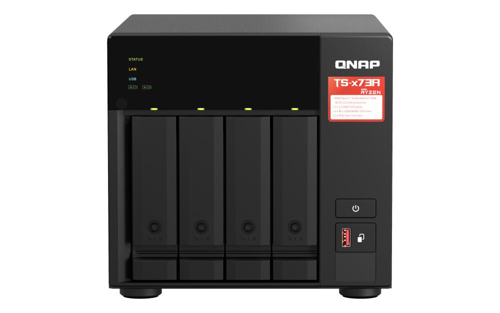 QNAP NAS TS-473A-8G, 4-Bay