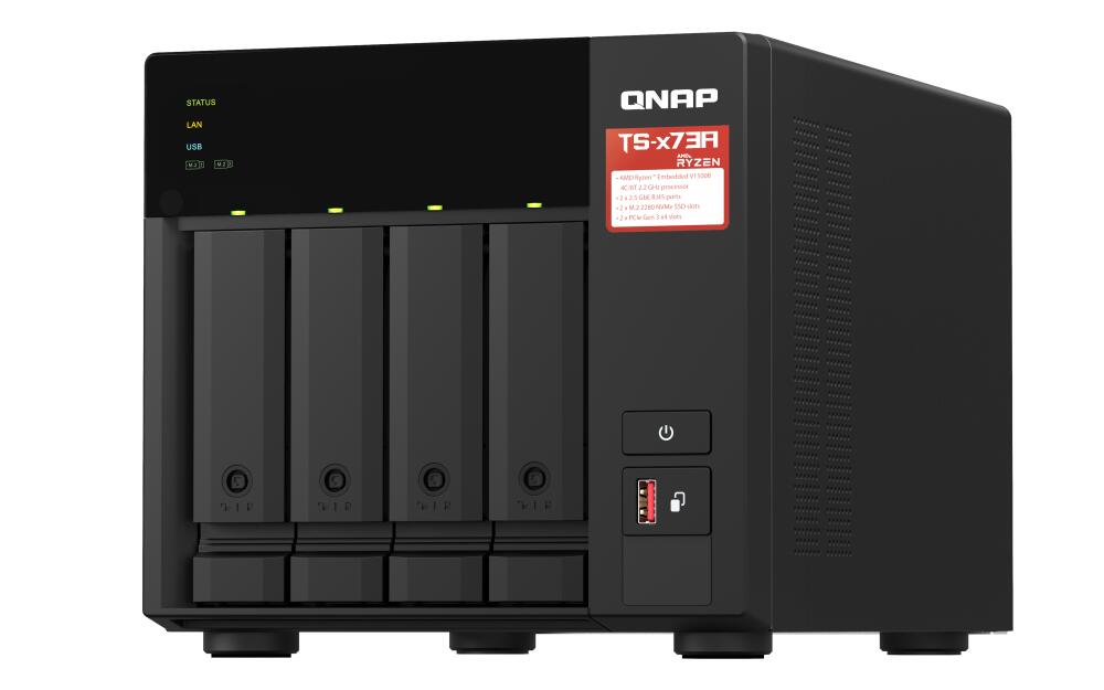 QNAP NAS TS-473A-8G, 4-Bay