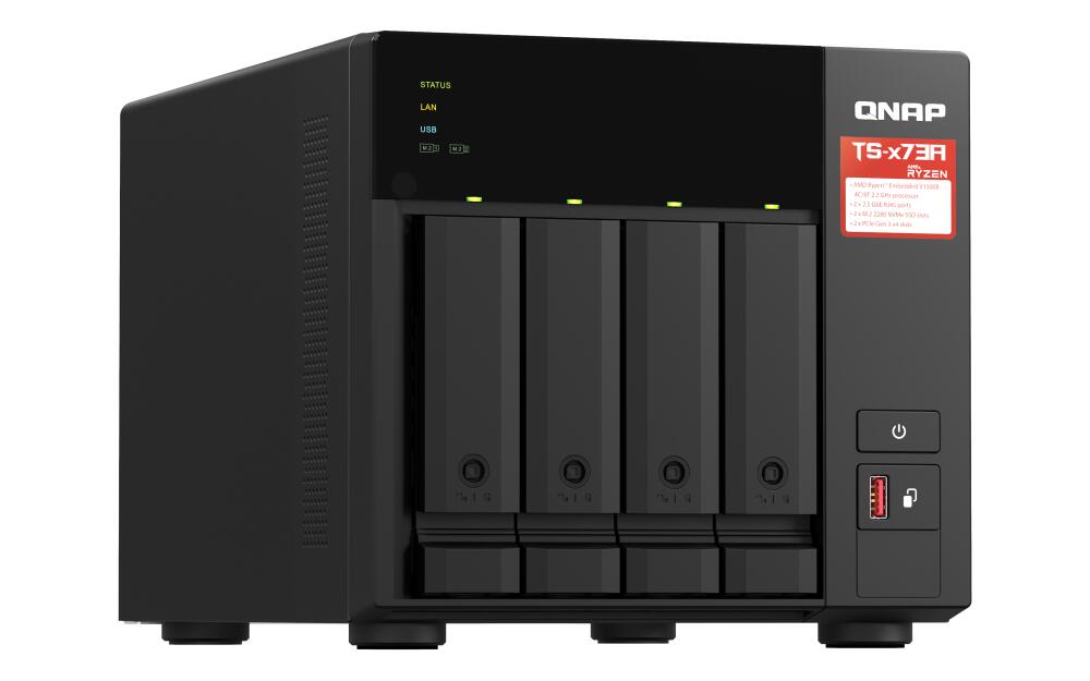 QNAP NAS TS-473A-8G, 4-Bay