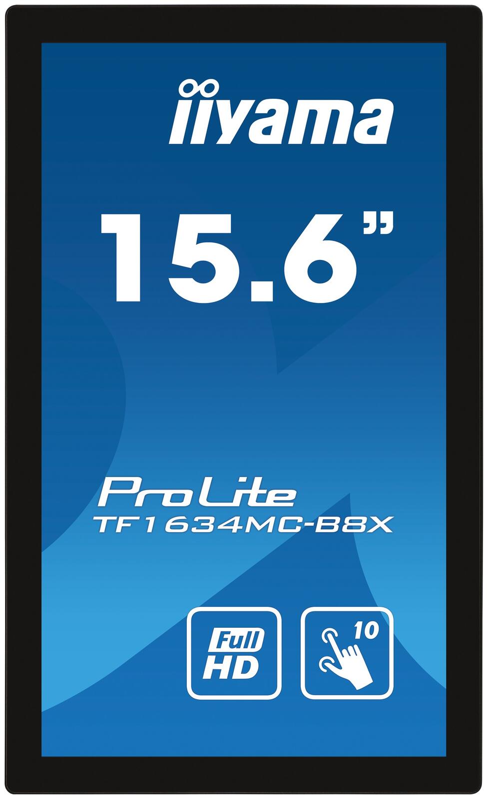 iiyama ProLite TF1634MC-B8X Touch-Monitor 39,5 cm (15,6 Zoll)