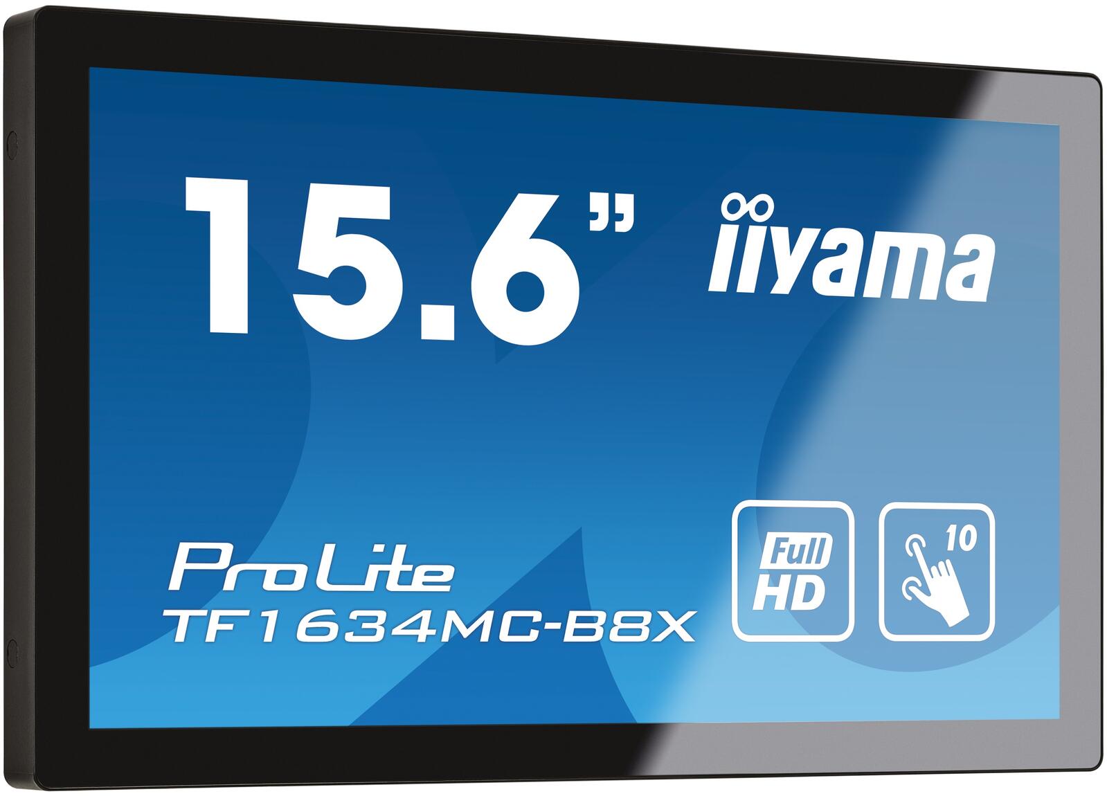 iiyama ProLite TF1634MC-B8X Touch-Monitor 39,5 cm (15,6 Zoll)