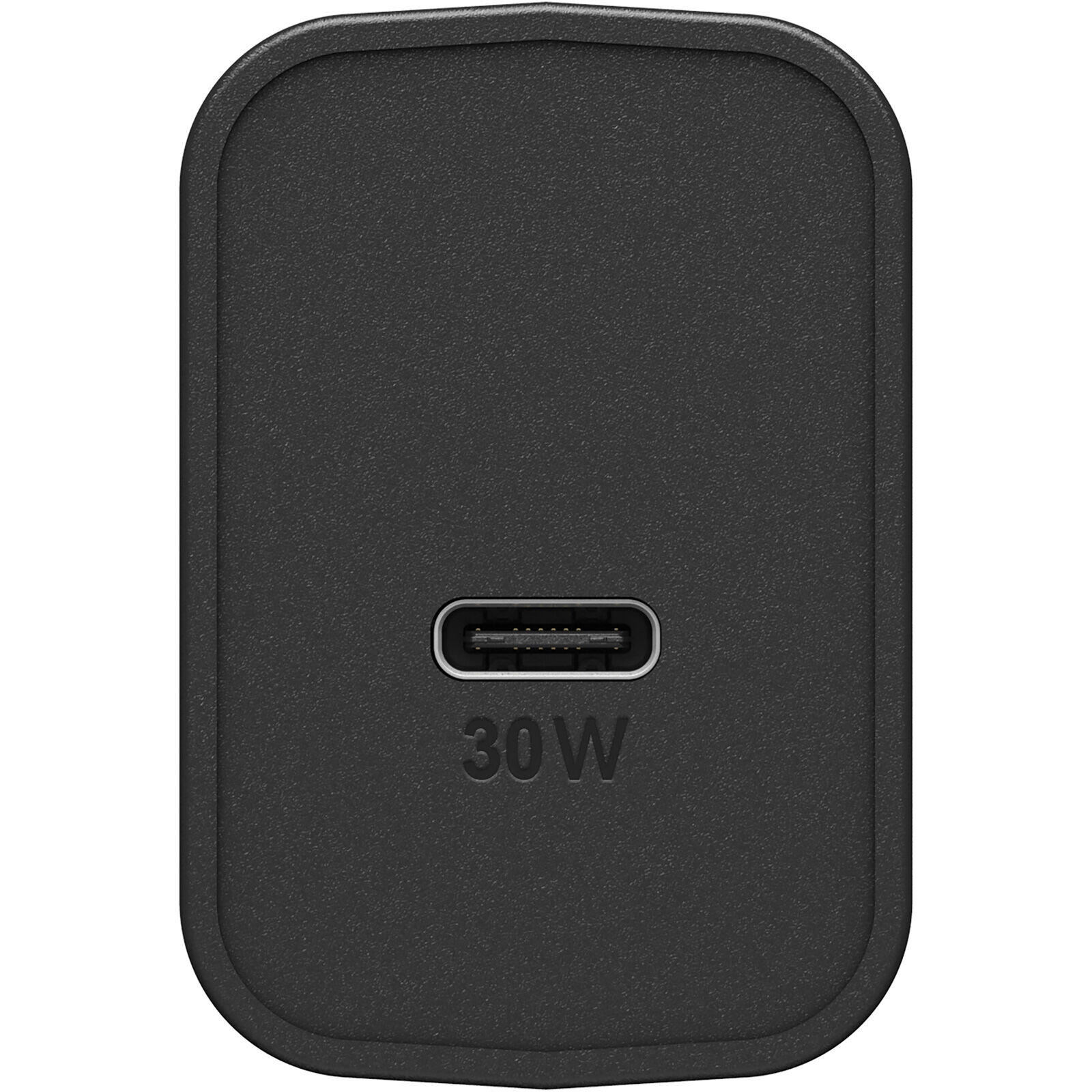 OtterBox 30 Watt Schnellladegerät mit USB-C (Schwarz)