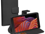 PEDEA Bookstyle Schutzhülle für Samsung Galaxy Xcover 5 (Schwarz)