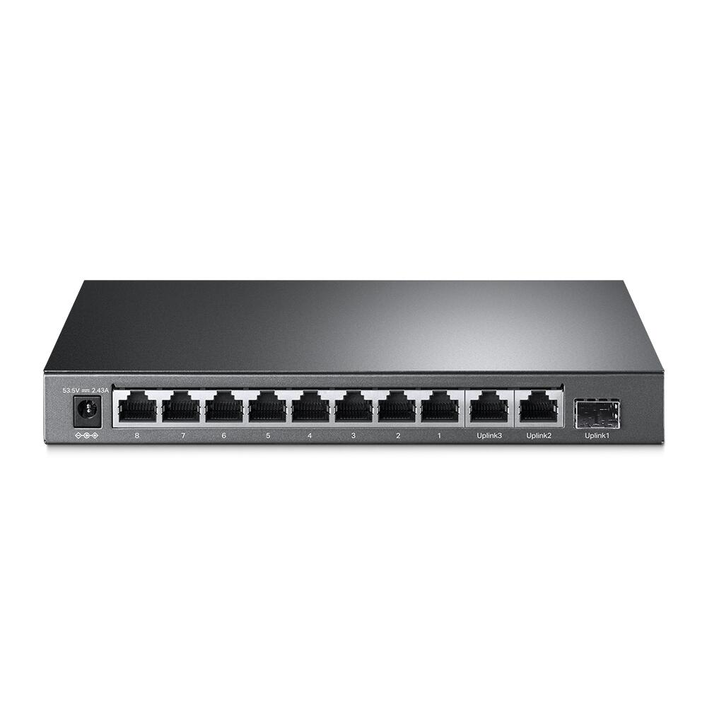 TP-Link TL-SG1210MP 10-Port Gigabit Desktop Switch mit 8-Po PoE+