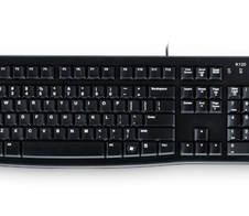 Logitech K120 Corded Keyboard kabelgebundene Tastatur - QWERTZ DE - schwarz