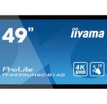 iiyama ProLite TF4939UHSC-B1AG Signage Touch Display 124,5 cm (49 Zoll) 4K-UHD, IPS-Panel, 500cd/m², 24/7, LAN