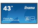 iiyama ProLite LH4342UHS-B3 Signage Display 108 cm (42,5 Zoll) 4K-UHD, IPS-Panel, 500cd/m², 18/7, LAN, Android