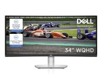 Dell S3422DW Curved Monitor (34 Zoll) 86,36 cm (WQHD, VA, 3440 x 1440, 4ms, USB, HDMI, DisplayPort,