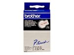 Brother Original P-Touch Farbband rot auf weiß (TC-202)