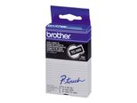 Brother Original P-Touch Farbband weiß auf schwarz (TC-395)