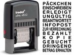 trodat Textstempel printy 4822 selbstfärbend - schwarz
