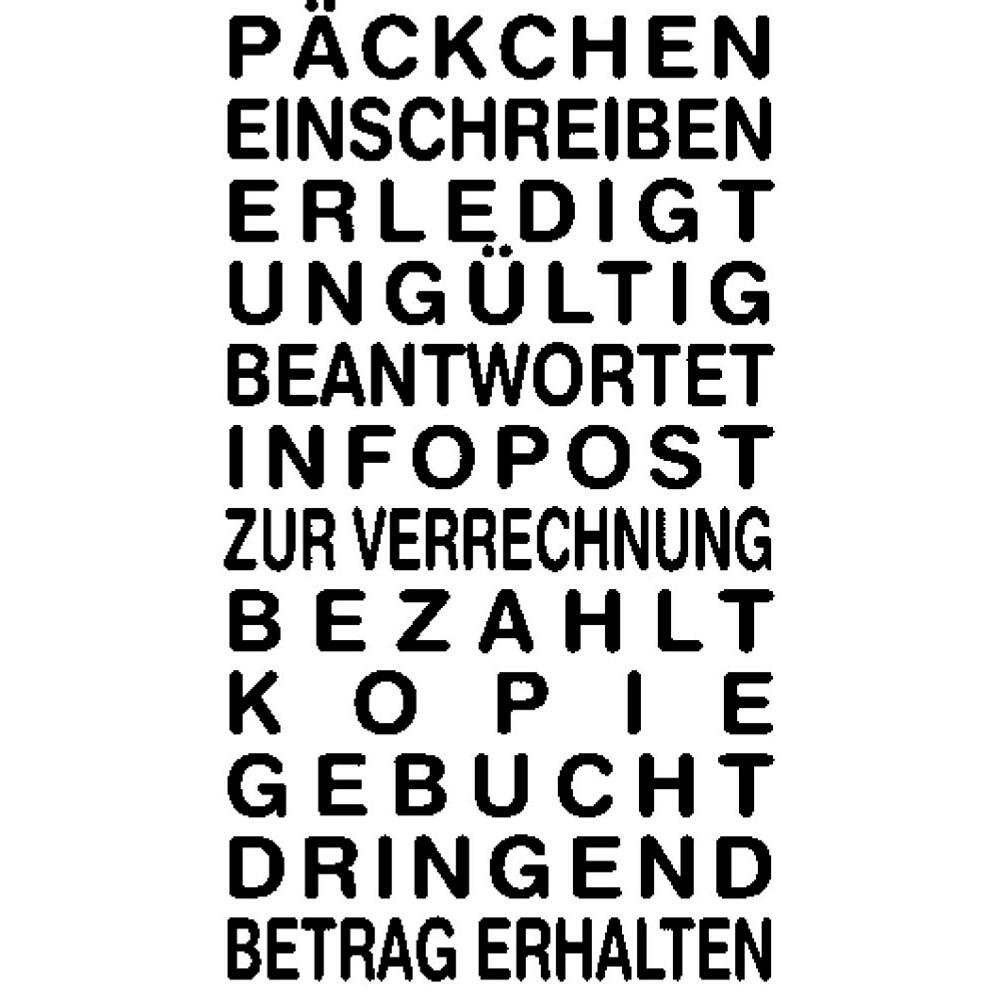 trodat Textstempel printy 4822 selbstfärbend - schwarz