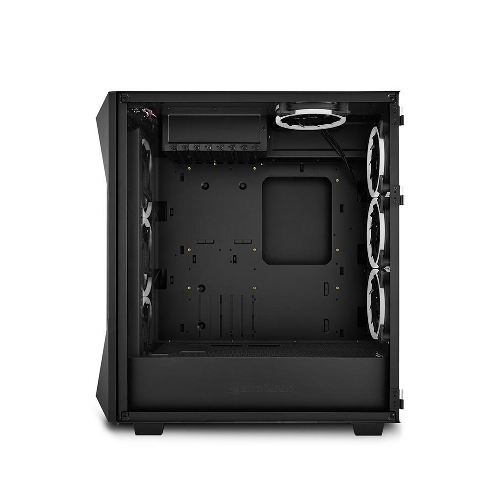 Sharkoon PC Gehäuse REV300 RGB Black ATX schwarz