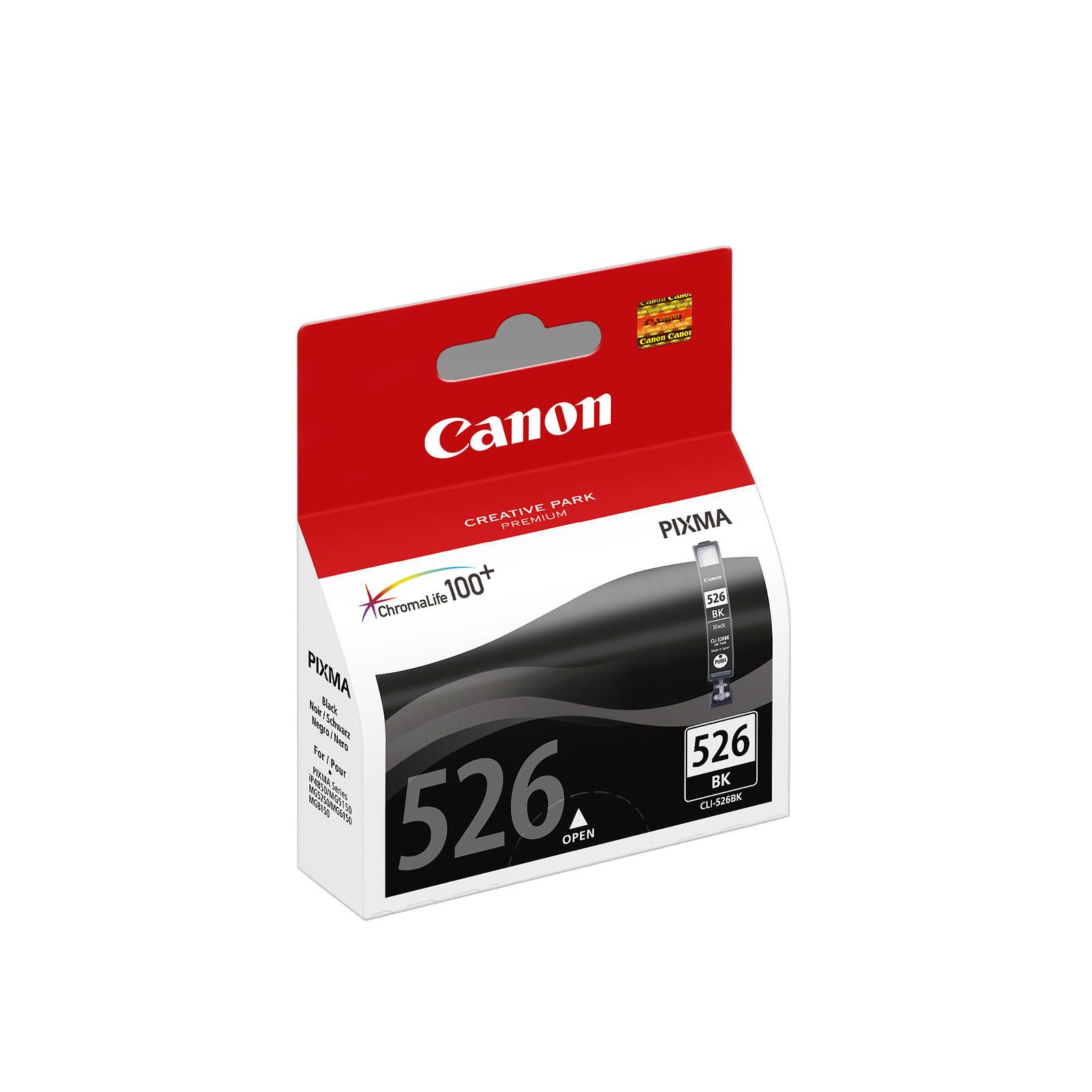 Canon Original CLI-526BK Druckerpatrone - schwarz 660 Seiten