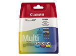 Canon Original CLI-526 Druckerpatronen 3er-Multipack - C/M/Y 450 Seiten