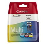 Canon Original CLI-526 Druckerpatronen 3er-Multipack - C/M/Y 450 Seiten