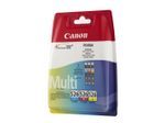 Canon Original CLI-526 Druckerpatronen 3er-Multipack - C/M/Y 450 Seiten