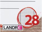 LANDRÉ® Collegeblock Recycling Lineatur 28 kariert DIN A4 Innen- und Außenrand