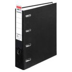 herlitz maX.file protect Doppelordner 2 x A5 quer Karton 7,0 cm - schwarz