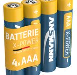 ANSMANN Batterien X-POWER Micro AAA 1,5 V - 4 Stück