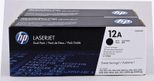 HP Original 12A Toner Doppelpack schwarz 2 x 2.000 Seiten (Q2612AD)