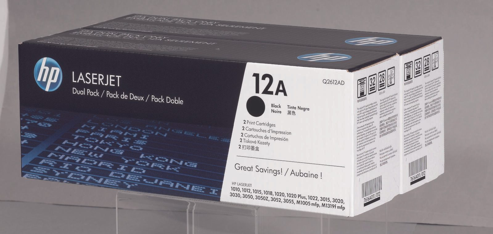 HP Original 12A Toner Doppelpack schwarz 2 x 2.000 Seiten (Q2612AD)