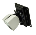 Ergotron Serie 100 Wandhalterung mit schwarzen und weißen Abdeckungen für Monitore bis 81,28 cm (32 Zoll)