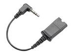 Poly Headsetadapter Mini-Stecker männlich zu Quick Disconnect männlich