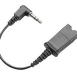 Poly Headsetadapter Mini-Stecker männlich zu Quick Disconnect männlich