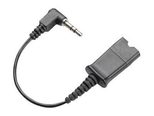 Poly Headsetadapter Mini-Stecker männlich zu Quick Disconnect männlich