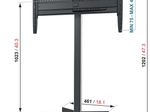 Vogel's EFF 8330 TV-Standfuß für 102-165 cm (40-65")