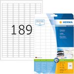 HERMA Etiketten 4333 weiß 25,4 x 10,0 mm - 4.725 Stück