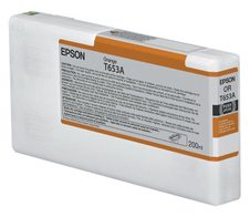 Epson Original UltraChrome Druckerpatrone orange 200ml (C13T653A00)