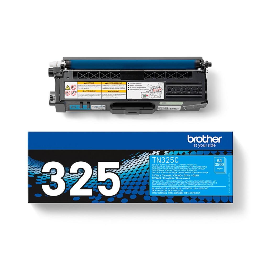 Brother Original TN325C Toner cyan 3.500 Seiten (TN-325C)