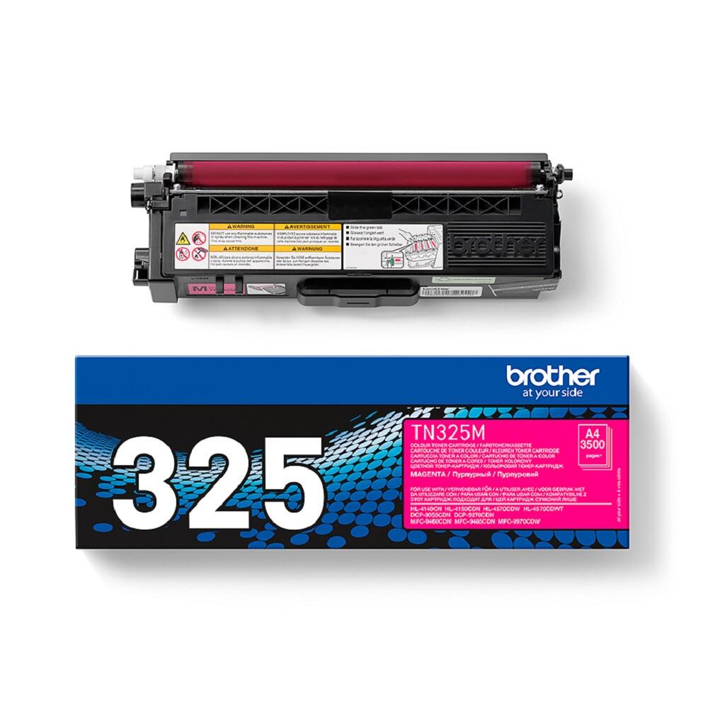 Brother Original TN325M Toner magenta 3.500 Seiten (TN-325M)